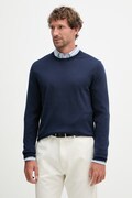 Tommy Hilfiger sweter męski z bawełną NEW YORK granatowy MW0MW41820