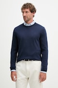 Tommy Hilfiger sweter męski z bawełną NEW YORK granatowy MW0MW41820
