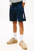 Tommy Hilfiger szorty dziecięce kolor granatowy regulowana talia KB0KB10023
