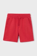Mayoral szorty dziecięce kolor czerwony regulowana talia 611