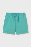 Детски къси панталони Mayoral в тюркоазено с регулируема талия 621