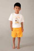 Mayoral szorty dziecięce kolor pomarańczowy regulowana talia 3207