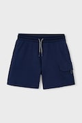 Mayoral szorty dziecięce kolor granatowy regulowana talia 3208