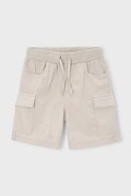 Mayoral szorty dziecięce kolor beżowy regulowana talia 3214