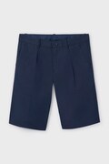 Dječje kratke hlače s dodatkom lana Mayoral boja: tamno plava, 6214