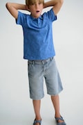 Mayoral szorty jeansowe dziecięce kolor niebieski 6220