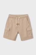 Mayoral szorty dziecięce Boston by Mayoral kolor beżowy regulowana talia 6226