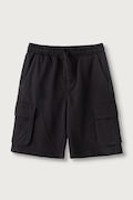 United Colors of Benetton pantaloni scuți cargo pentru copii, din bumbac gri regular waist 39DJC902N