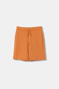 United Colors of Benetton pantaloncini da tuta per bambini in cotone arancione regular waist 3BL0C903L