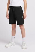 U.S. Polo Assn. šortky dětské bavlněné černé regular waist USP2459