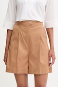 Max Mara Beachwear spodenki plażowe damskie MEDEOLA brązowe 2616141029600
