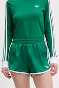 adidas Originals szorty damskie kolor zielony medium waist KD3717