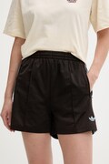 adidas Originals teplákové šortky dámske hnedé high waist KQ6521