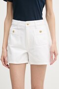 Tommy Hilfiger szorty damskie jeansowe białe high waist WW0WW49579