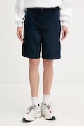 Tommy Hilfiger pantaloni scurți chinos de damă din bumbac bleumarin talie înaltă WW0WW49648