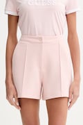 Guess szorty damskie SARAH różowe high waist V6GD01 K2927