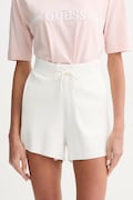 Guess szorty damskie GABRY beżowe high waist