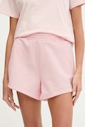 Guess pantaloni scurți de trening femeiești SILVY roz high waist V6GD14 K3090