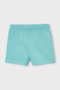 Mayoral szorty dziecięce kolor turkusowy gładkie 212