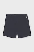 Mayoral szorty dziecięce kolor czarny gładkie 214