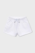 Mayoral szorty dziecięce kolor biały gładkie regulowana talia 607
