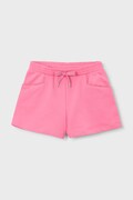 Mayoral szorty dziecięce kolor różowy gładkie regulowana talia 607