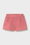 Dječje pamučne kratke hlače Mayoral boja: ružičasta, bez uzorka, podesivi struk, 1202