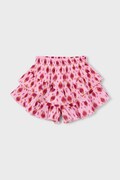 Dječje pamučne suknja-hlače Mayoral boja: ružičasta, s uzorkom, 3909