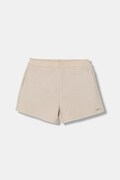 Guess teplákové šortky detské béžové high waist J6GD18 KF520