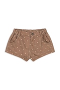 Konges Sløjd σορτς παιδικά βαμβακερά MAGOT SHORTS GOTS καφέ KS105463