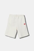 Diesel szorty bawełniane dziecięce PXGINSHORT SHORTS kolor biały gładkie J02684