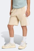 adidas szorty bawełniane dziecięce kolor beżowy gładkie KD8578