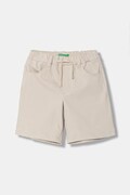 United Colors of Benetton šortky detské béžové high waist 46D6C904E