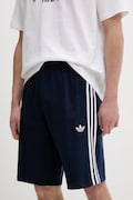 adidas Originals pantaloni scurți din bumbac culoarea bleumarin, KE3565