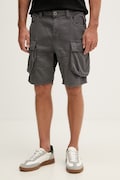 Alpha Industries szorty cargo męskie bawełniane Canvas Cargo Short szare regular waist 156264