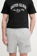 Calvin Klein Jeans σορτς επίσημα ανδρικά με βαμβάκι γκρί κανονική LV04RF275G