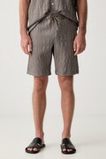 Lindbergh szorty męskie z wiskozą szare regular waist 30.503739