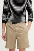 Marc O'Polo szorty męskie bawełniane z elastanem beżowe regular waist 5000008035