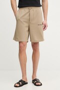 Marc O'Polo szorty dresowe męskie bawełniane beżowe regular waist 5000008254