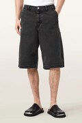 AllSaints шорти cargo чоловічі бавовняні JACKSON чорні regular waist M024TE