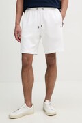 Tommy Hilfiger teplákové šortky pánske bavlnené biele regular waist MW0MW42883