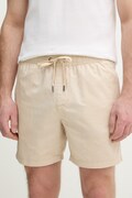 Шорти з додаванням льону U.S. Polo Assn. LINEN DECK колір бежевий MUP3552