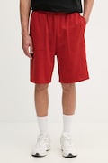 Tommy Hilfiger teplákové šortky pánské s bavlnou červené regular waist UM0UM03914