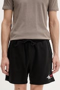 Tommy Jeans szorty dresowe męskie bawełniane czarne regular waist DM0DM23017