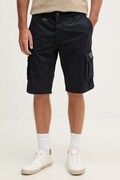 Aeronautica Militare szorty cargo męskie bawełniane granatowe regular waist BE0066UCT01122
