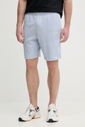 Lacoste szorty dresowe męskie bawełniane niebieskie regular waist GH0788