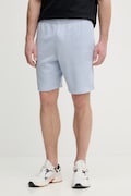 Lacoste szorty dresowe męskie bawełniane niebieskie regular waist GH0788