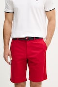 Tommy Hilfiger szorty męskie bawełniane z elastanem czerwone regular waist MW0MW42349