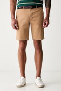 Tommy Hilfiger szorty męskie bawełniane z elastanem beżowe regular waist MW0MW42349