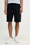 Tommy Hilfiger Σορτς cargo ανδρικά με βαμβάκι σκούρα μπλε κανονικά MW0MW42350